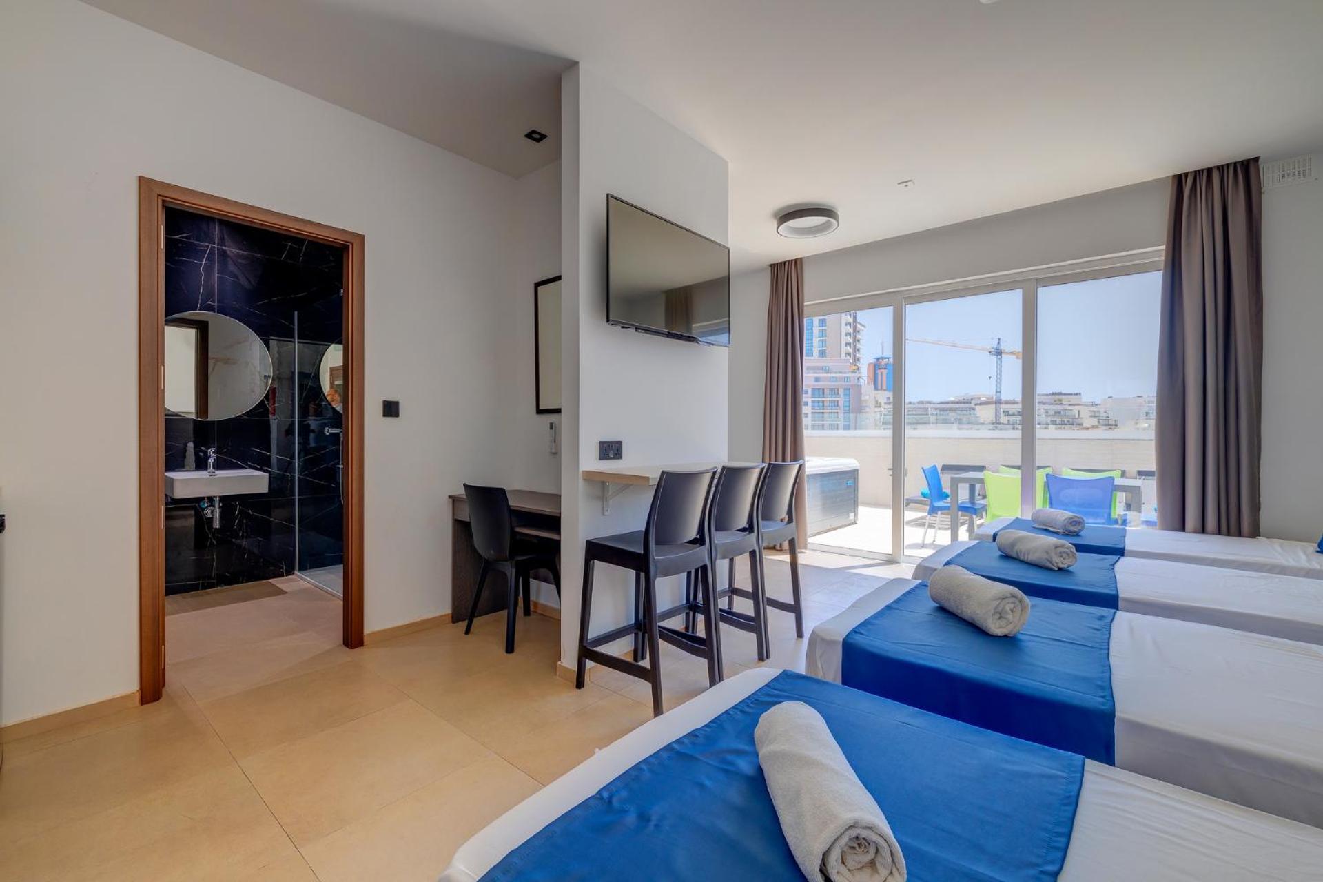 Bayside A Apartments San Ġiljan Kültér fotó