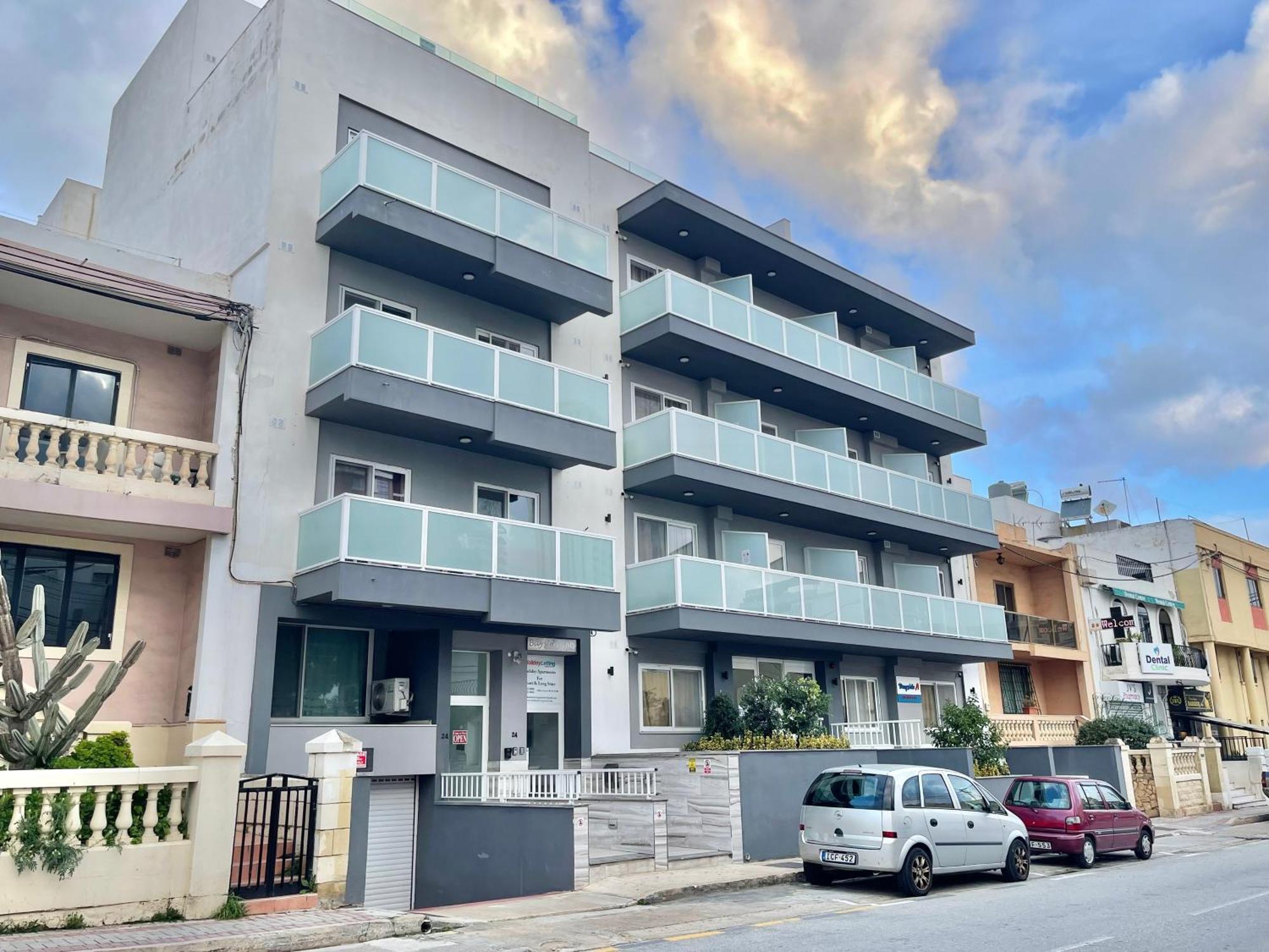 Bayside A Apartments San Ġiljan Kültér fotó